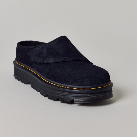Dr. Martens Black Suede Loafers bronx suede zebzag anywair - Picture 5 of 8